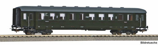 PIKO 53288 - H0 - Eilzugwagen 2. Kl., PKP, Ep. III - Wagen 2
